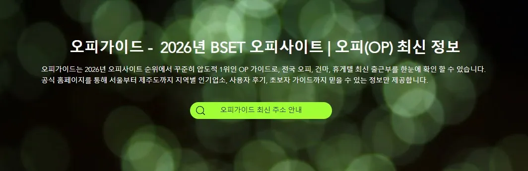 오피가이드 1